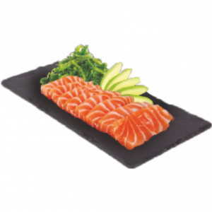 S43. Sashimi Salmon (6 Stk.)<sup>D</sup>